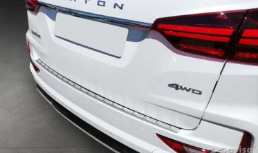 защитная накладка на край бампера Ssangyong Rexton фото