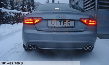тюнинговый глушитель Ulter для AUDI A5 COUPE Quattro фото