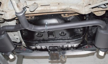 модельный глушитель с насадками 100 мм HONDA Accord 8 SEDAN фото