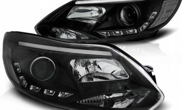 Фари передні із чорним корпусом FORD FOCUS МК3 2011-2014 фото