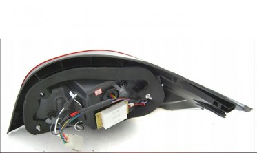 Задні тюнінг ліхтарі BMW 5 E60 LCI LED BAR фото
