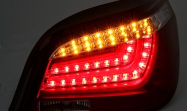 Задні тюнінг ліхтарі BMW 5 E60 LCI LED BAR фото