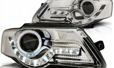 Линзованные фары передние VOLKSWAGEN PASSAT B6 3С фото