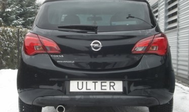 модельний глушник Ulter із круглою насадкою для OPEL Corsa E фото
