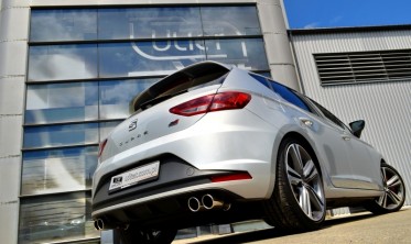 спортивный модельный глушитель Ulter SEAT LEON III CUPRA фото