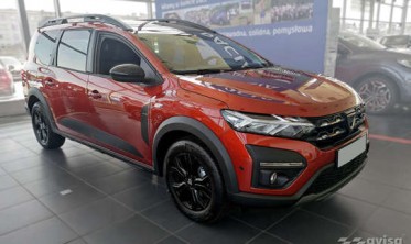захисна накладка на задній бампер Dacia Jogger фото
