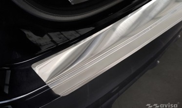 защитная накладка на задний бампер Porsche Cayenne 3 фото