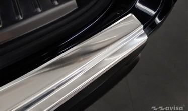 защитная накладка на задний бампер Porsche Cayenne 3 фото