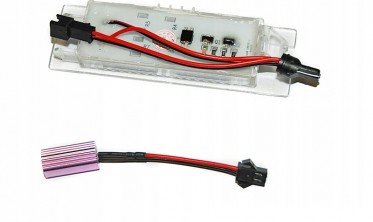 LED подсветка номера Opel Zafira B / Astra H / Corsa D фото