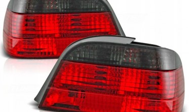 Задние тюнинговые фонари BMW E38 7-серии red-smoke фото