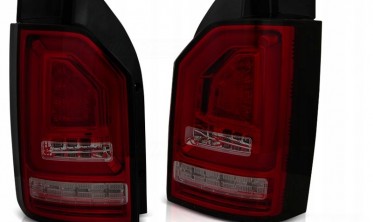 Ліхтарі тюнінгові LED BAR Volkswagen T6 дорестайл (динамічні повороти) фото