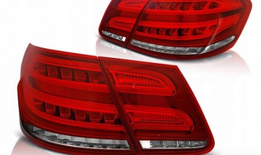 Тюнинговые фонари задние MERCEDES Е-класс W212 седан с динамическими поворотами фото