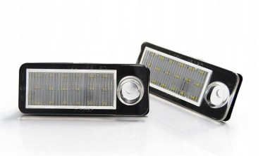 LED подсветка номера AUDI A6 C5 универсал фото