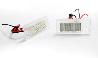 LED подсветка номера AUDI A6 C5 седан фото
