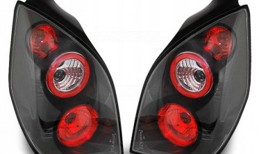 Задні тюнінг ліхтарі CITROEN C2 BLACK DESIGN фото