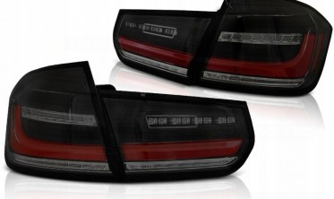 Диодные задние фонари BMW 3 седан 2011-2018 F30 с динамическим поворотом фото