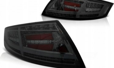 Тюнинг фонари (оптика задняя) AUDI TT MK2 (LED BAR) дымчатые фото