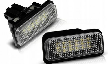 Подсветка номера Mercedes W211 / W219 / R171 / W203 kombi фото