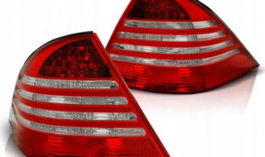 Тюнинговые задние фонари Mercedes W220 (1998-2005) фото