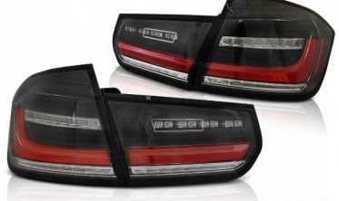 Тюнинговые задние фонари BMW 3 седан F30 с динамическими указателями поворотов фото