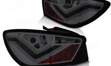 Задние фонари диодные SEAT IBIZA 4 6J 3 двери тонированные фото