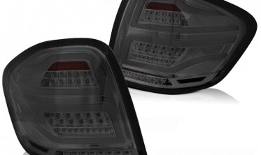 Ліхтарі задні led bar MERCEDES ML W164 SMOKE фото
