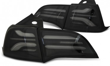Діодні задні ліхтарі Tesla Model 3 / Model Y темні з динамічними поворотами фото