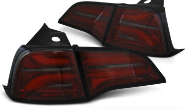 Тюнінгові задні ліхтарі Tesla Model 3 2017-2023 / Tesla Model Y 2020-2023 стопи діодні фото