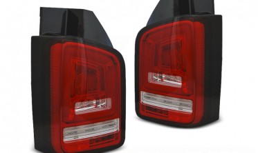 Тюнінгові задні ліхтарі діодні VW T6 (подвійні задні двері) фото