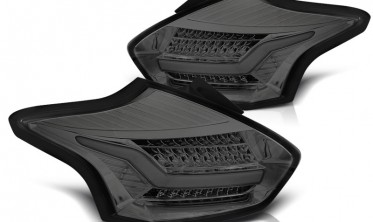 Ліхтарі задні LED BAR Ford Focus MK3 Hatchback рестайлінг фото