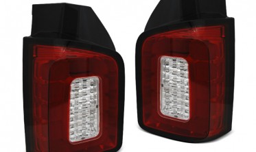 Тюнинговые фонари задние Volkswagen T6 распашонка дорестайл фото