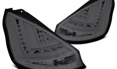 Led задні ліхтарі FORD FIESTA MK7 HB 2012-2015 тоновані фото