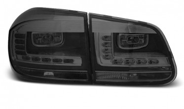 Тонированные фонари задние диодные VOLKSWAGEN TIGUAN рестайл 2011-2015 фото