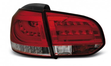 Тюнинговая led оптика задняя VOLKSWAGEN GOLF 6 фото