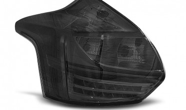 Тонированные задние фонари Ford Focus МК3 дорестайл хетчбек фото