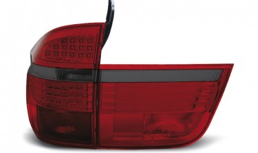 Задние тюнинг фонари с диодами BMW X5 E70 2007-2010 фото