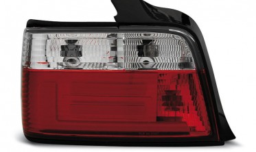 Диодные задние фонари BMW E36 седан LED BAR фото