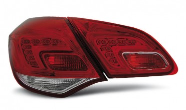 Тюнинговые фонари задние с диодами OPEL ASTRA J хетчбек фото