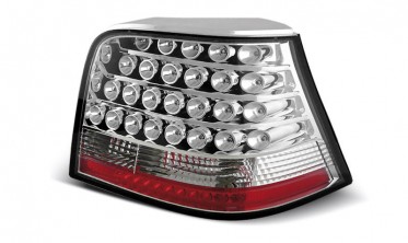 Хромированные led фонари задние VOLKSWAGEN GOLF IV 4 HATCHBACK фото
