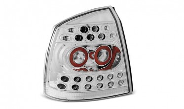 Тюнинговые стопы (фонари задние) OPEL ASTRA G HATCHBACK CHROME LED фото