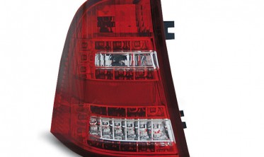 LED фонари задние MERCEDES ML W163 red white фото