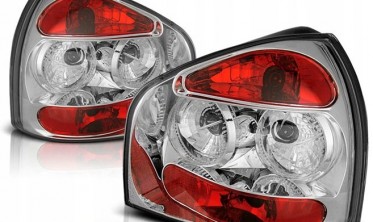 Новые задние фонари хром для AUDI A3 8L дорестайл фото