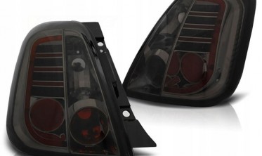 Темные диодные фонари задние FIAT 500 фото