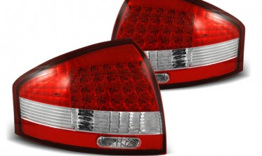 Задние тюнинговые LED фонари Audi A6 C5  фото