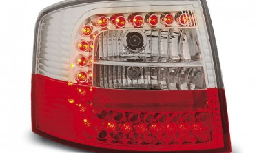 Диодные фонари задние red white AUDI A6 C5 avant фото