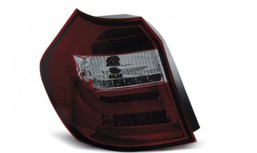 Led ліхтарі задні BMW E87, E81 04-07 red smoke фото
