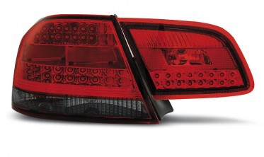 Диодные задние фонари BMW E92 red smoke фото