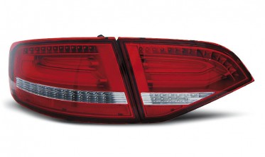 Тюнинговые led фонари задние AUDI A4 B8 дорестайл универсал фото