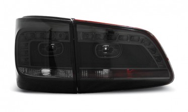 Тоновані led стопи (ліхтарі задні) VOLKSWAGEN TOURAN II 2010-2015 фото