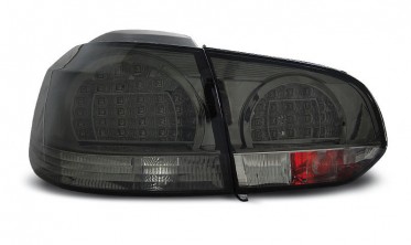 Темные фонари задние диодные VOLKSWAGEN GOLF 6 хетчбек фото